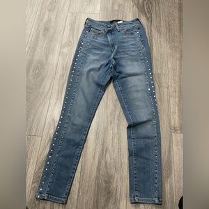 Sanctuary denim jeans size 27 worn colour blue